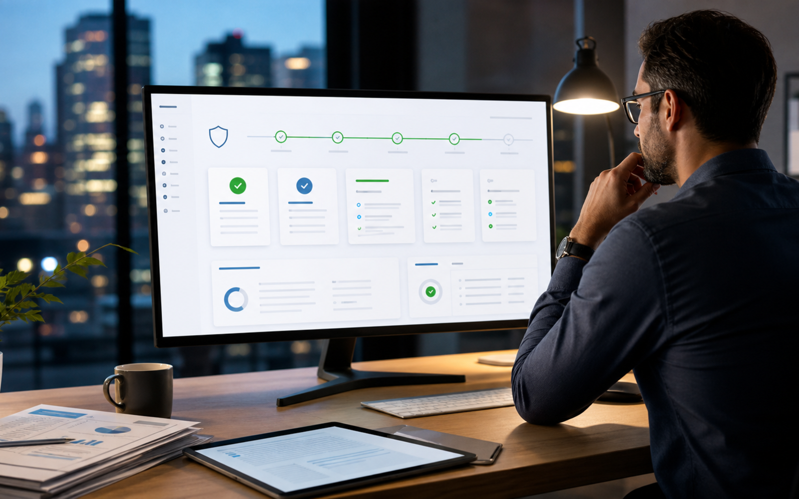 Themenbild zu ISO 27001 Mini-Check Praxis
